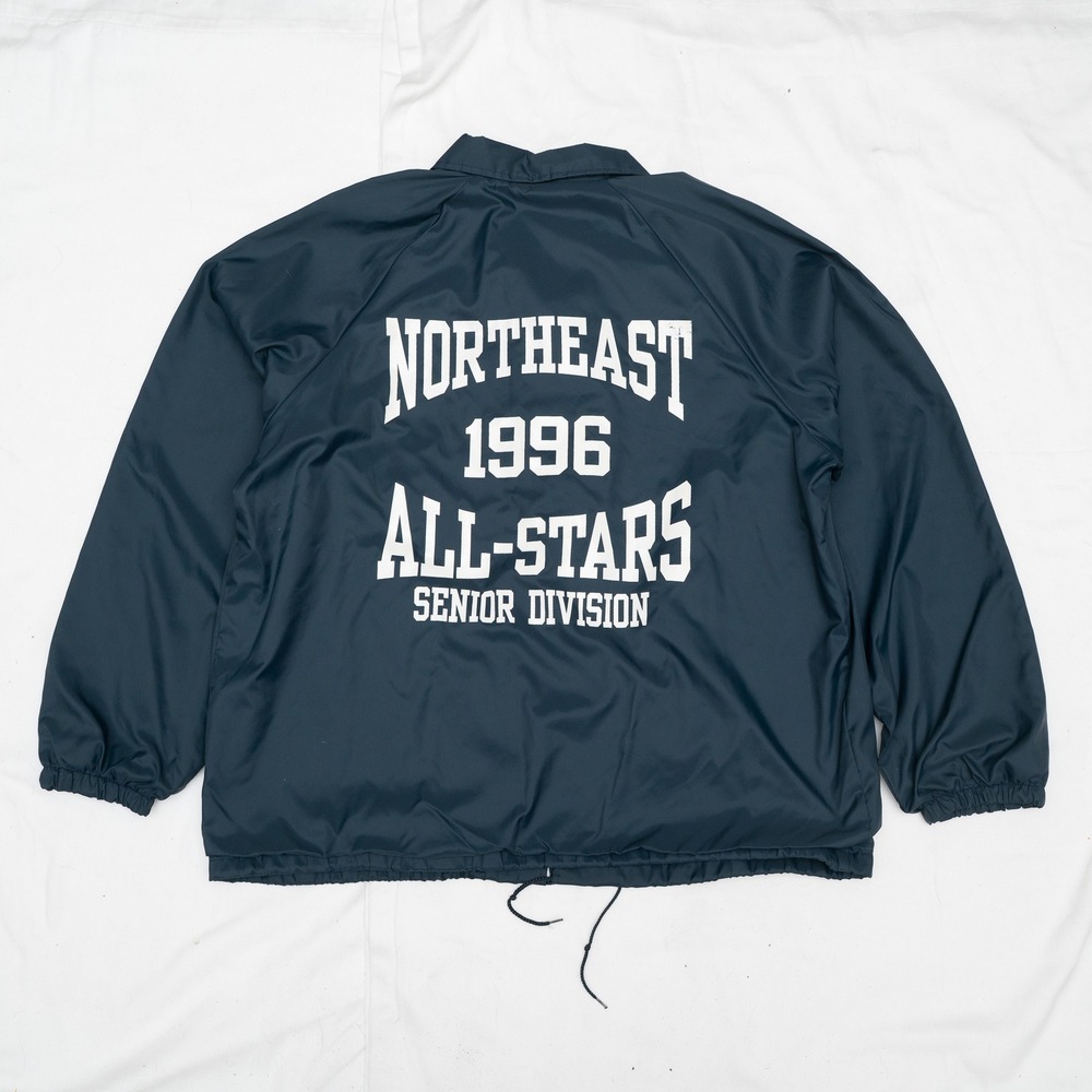 Vtg 1996 Northeast AllStars Senior Division USA XL Windbreaker David Embroidered